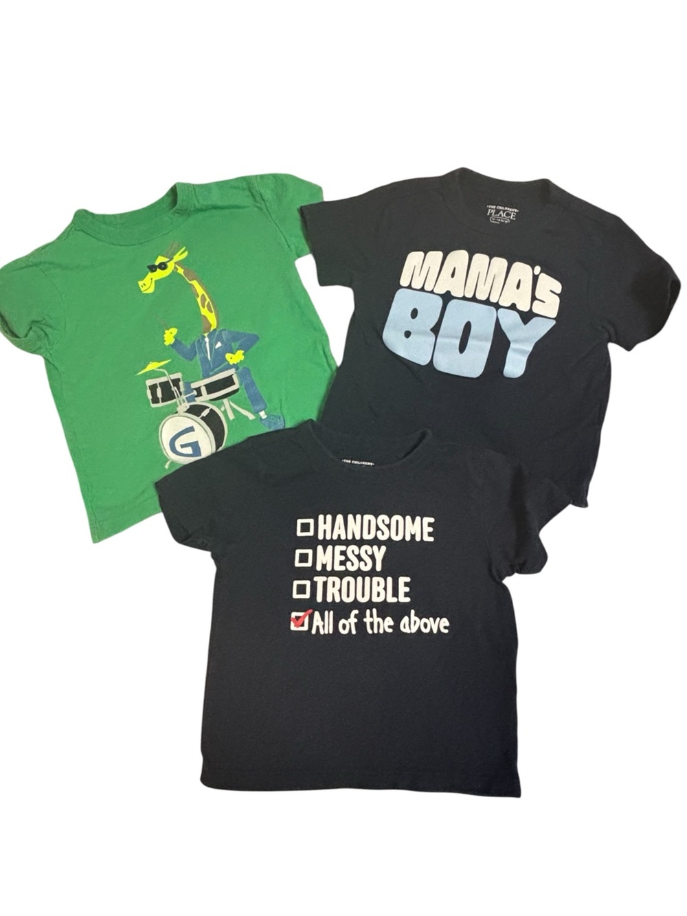 3PC Assorted Toddler Boy Tees